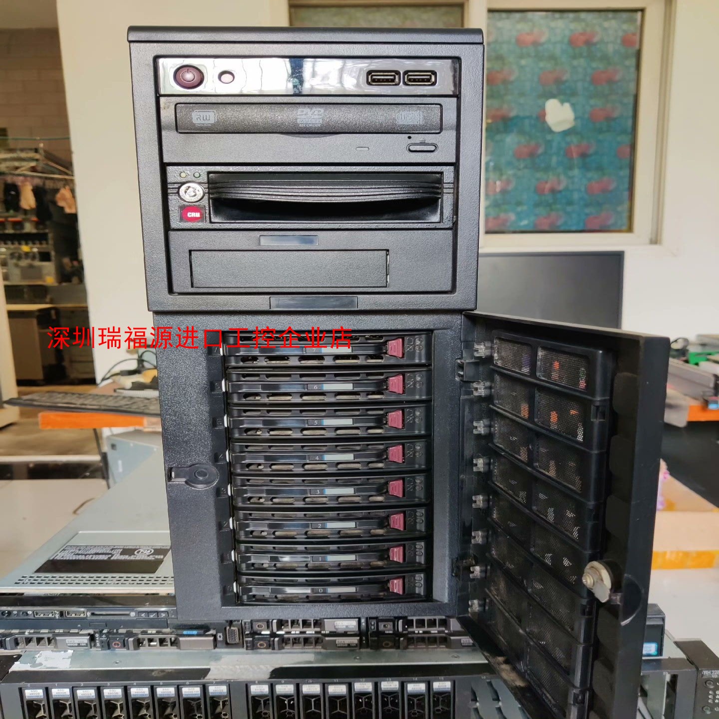 询价~超微CSE-745工作站 主板X8DT3-F SAS8盘位加