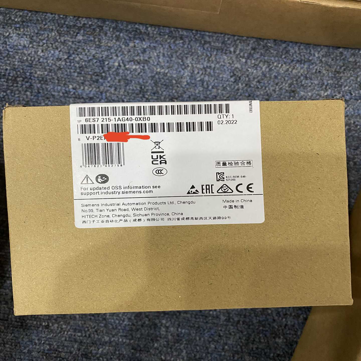 6ES7215-1AG40-0XB01200模块询价