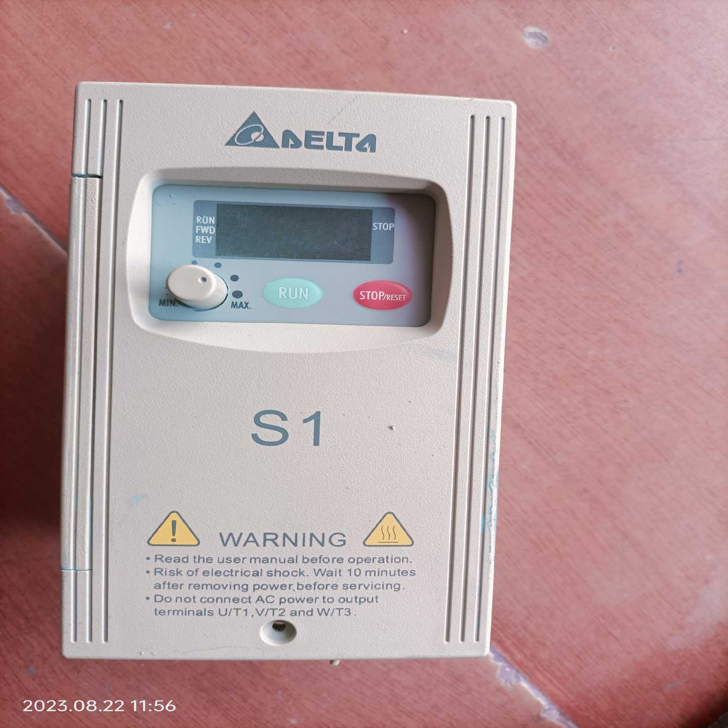 台达变频器 VFD002S21A 0.2KW  件，实物（电子设备）
