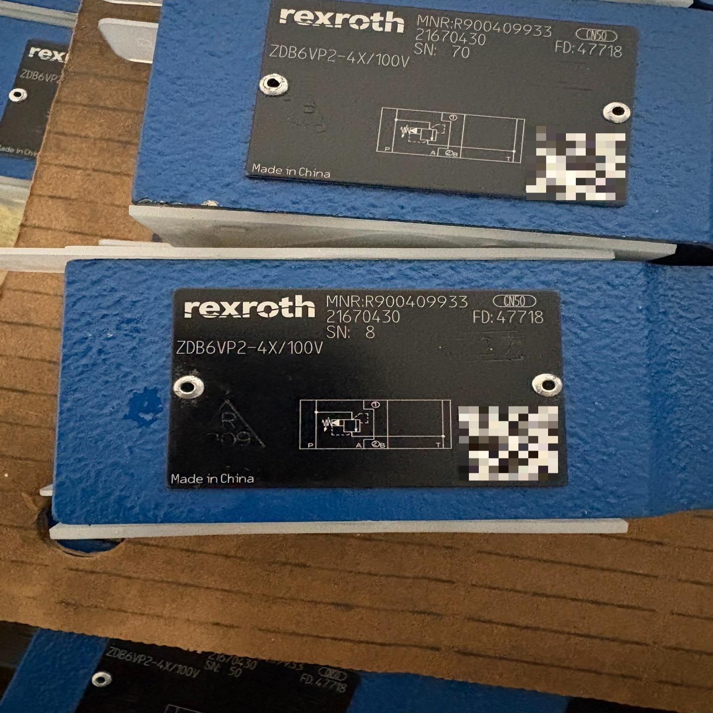 R900409933  ZDB6VP2-4X/100V力士乐~询价
