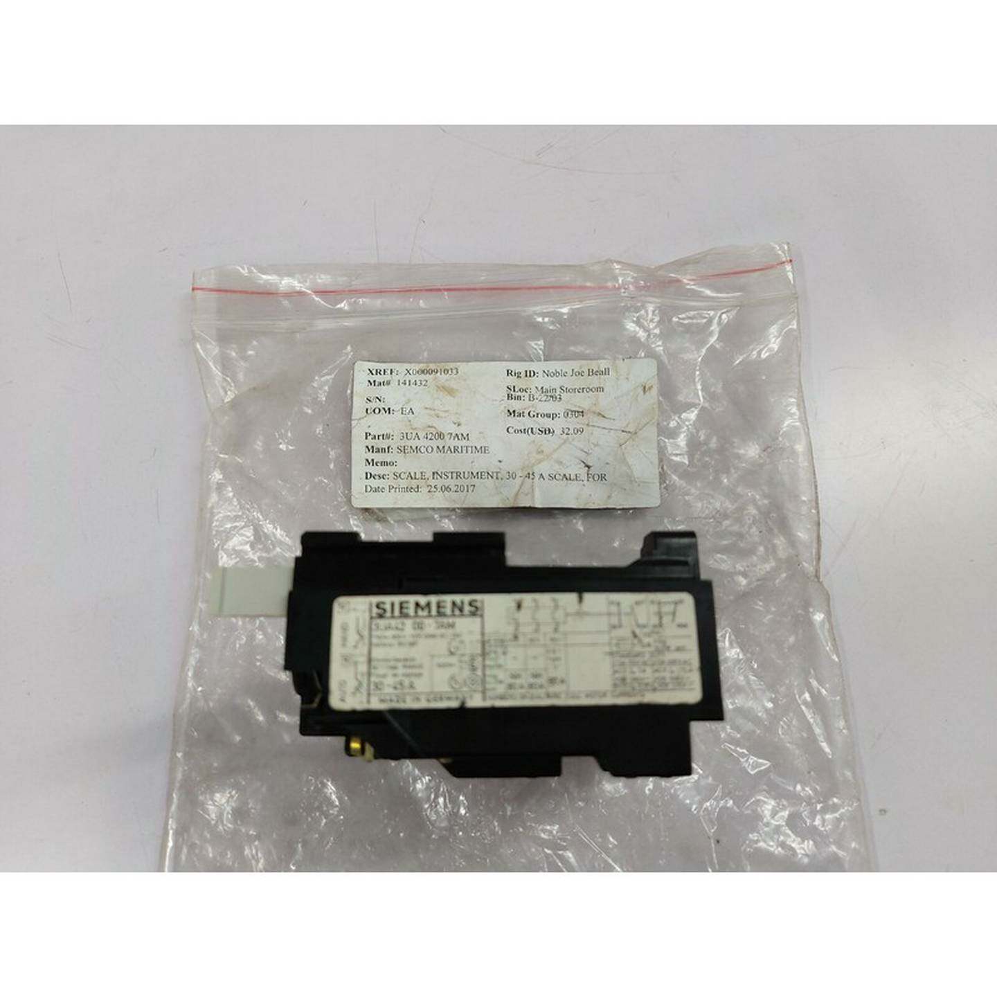 议价-Siemens3UA4200-7AMvRelay