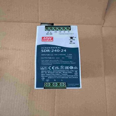 SDR-240-24电源功能实物如图可以直询价