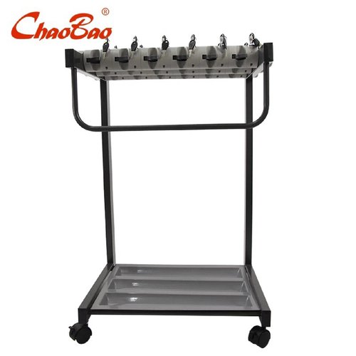 超宝12头18头24头带锁雨伞架酒店银行大堂家用挂放雨伞架收纳雨伞