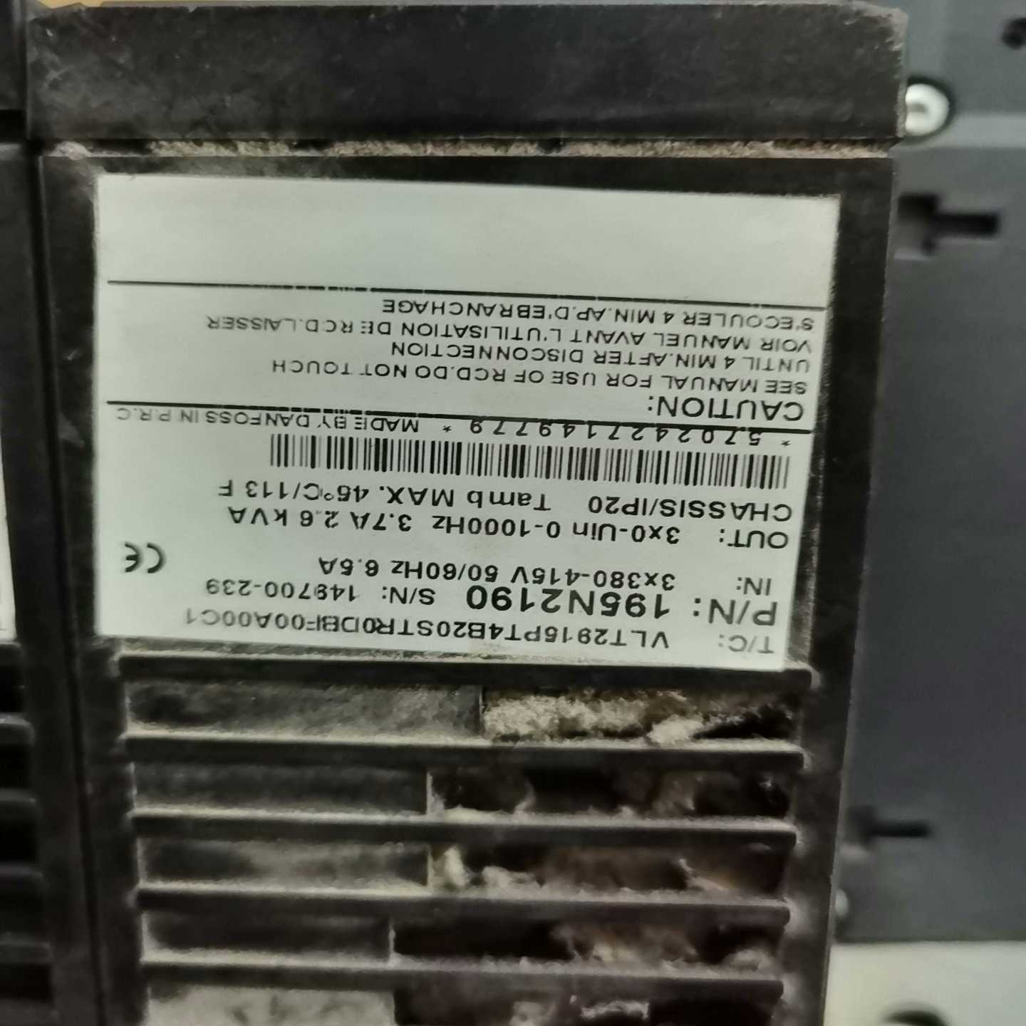 VLT丹佛寺VLT2915PT4B20STB20STR0D询价