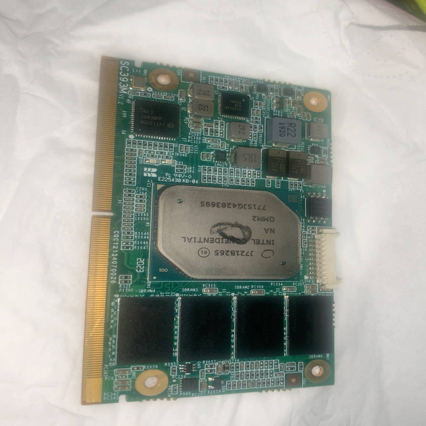 （议价）sonoscape开立嵌入式模块CPUSC393M