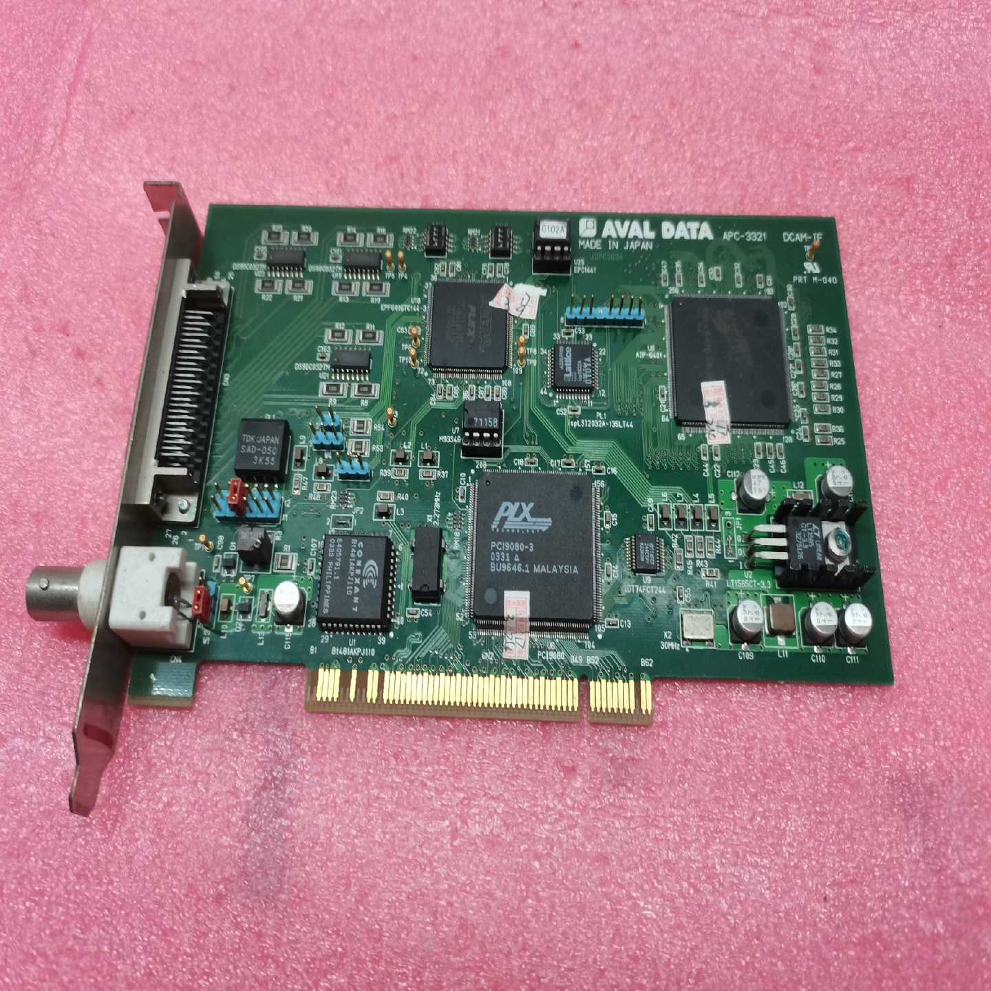 工控拆机 AVAL DATA APC-3321采集卡【鑫鑫商铺】