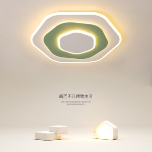 吸顶灯设计感现代简约广东中山次卧房间灯具 卧室灯主卧2024年新款