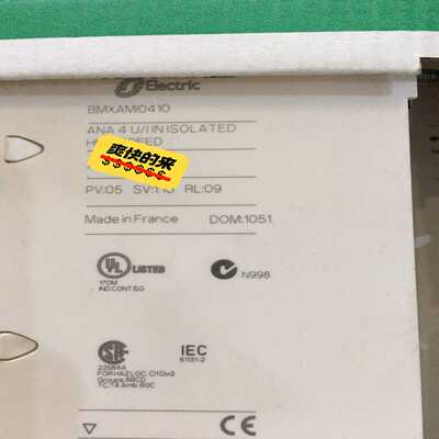 施耐德BMXAMI0410全新