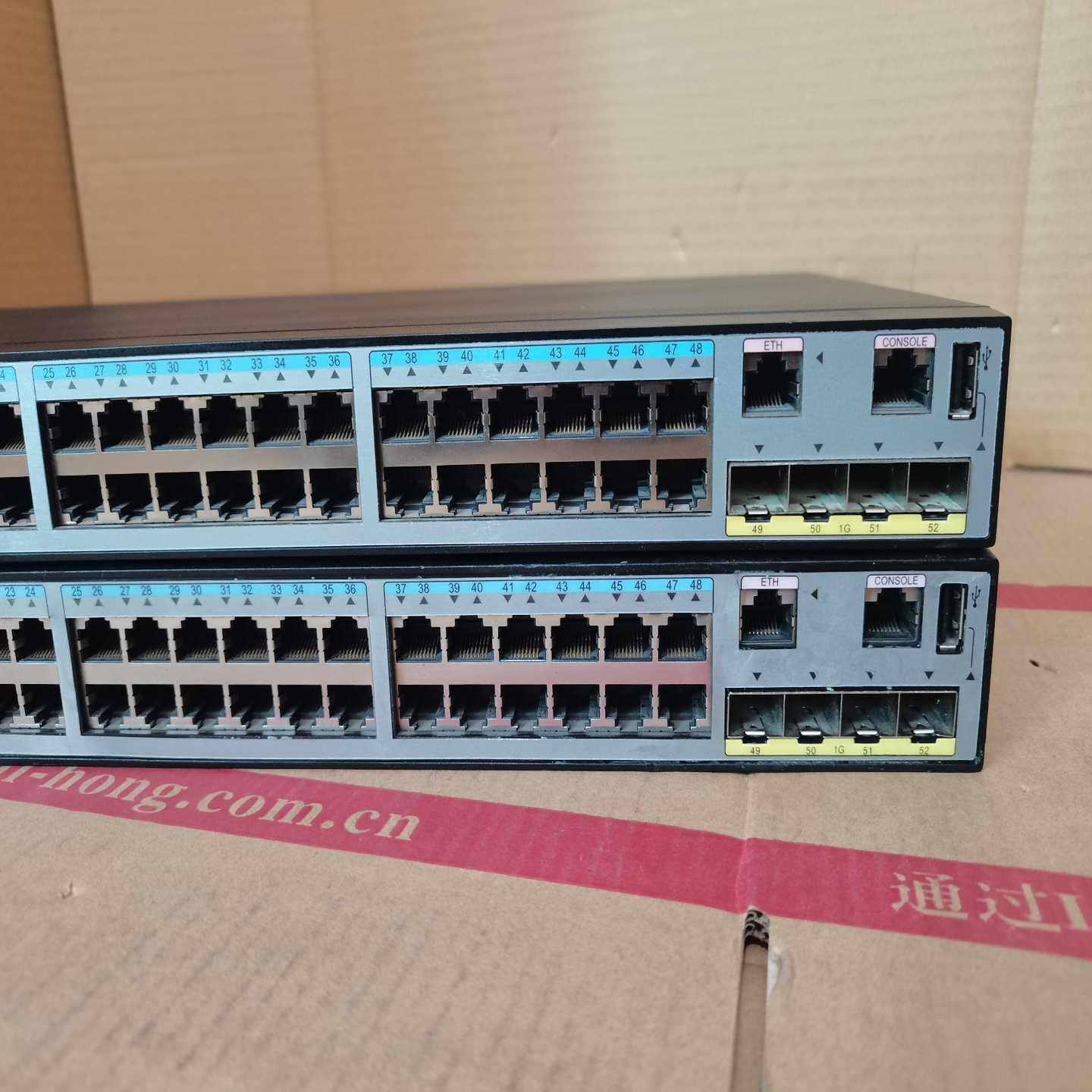 华为S5720S-52P-SI-AC三层交换机。48口千兆+~议价