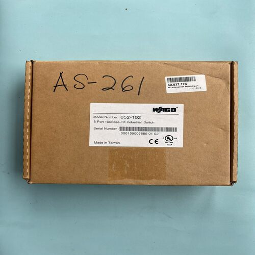 wago万可 852-102 工业交换机 原包装 如~询价