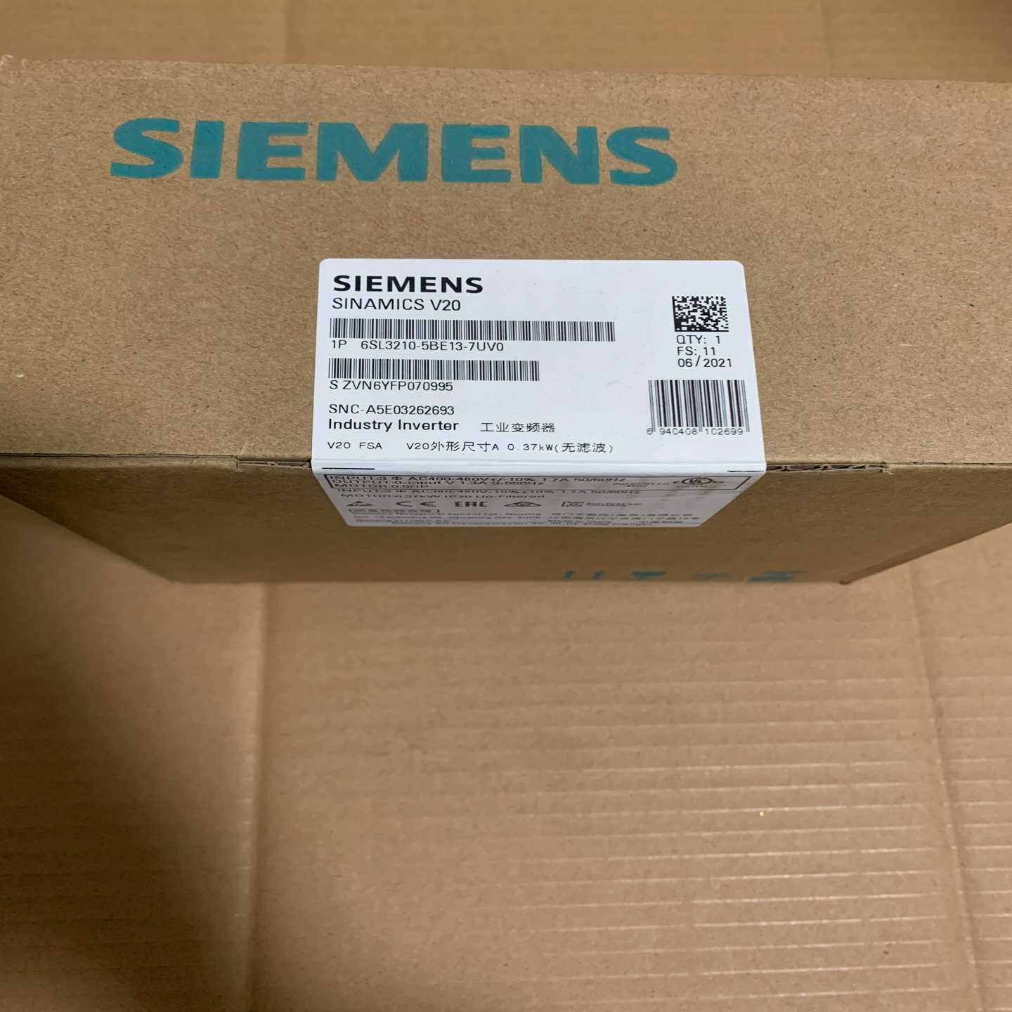 询价拍~6SL3210-5BE13-7UV0,210-5BE13,3