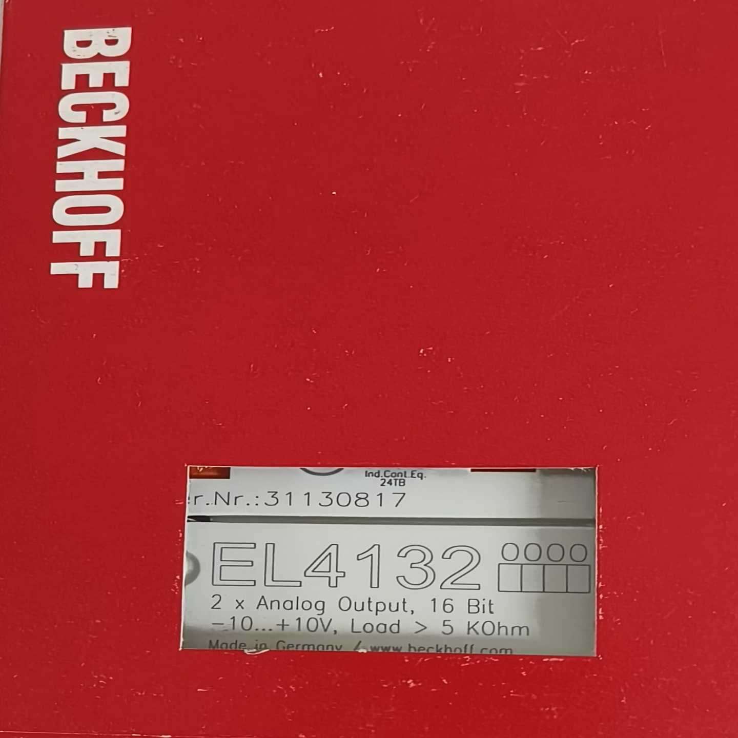 倍福BECKH0FF，EL4132，议价（佳毅工控）