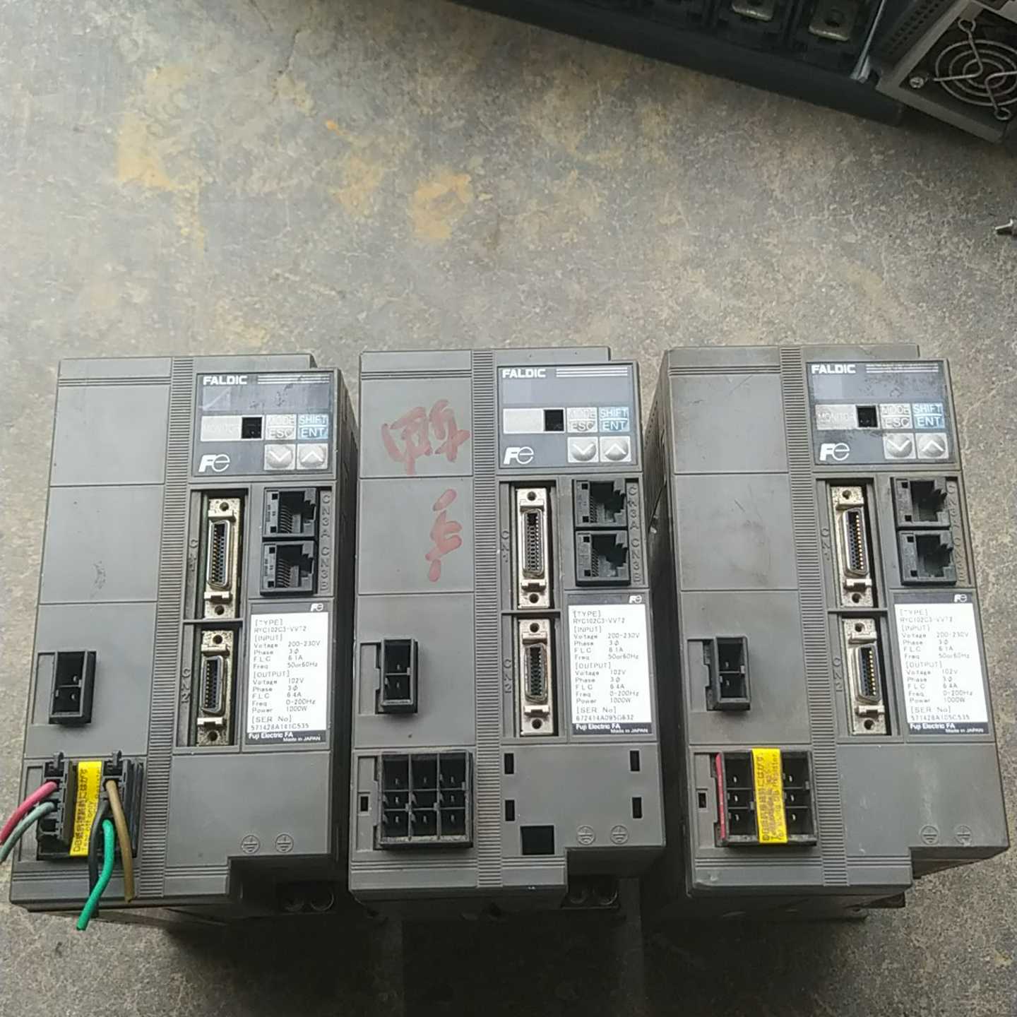 富士1000w驱动器，RYC102C3-VVT2~询价