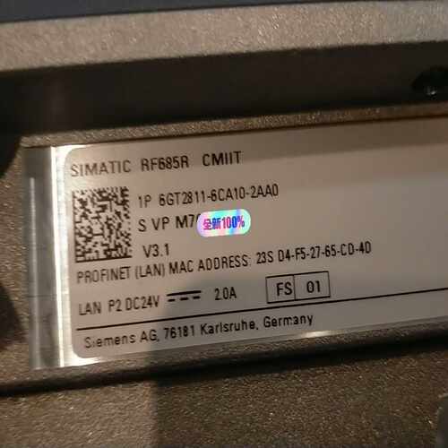 plc 6GT2811-6CA10-2AA0，射频读写~询价