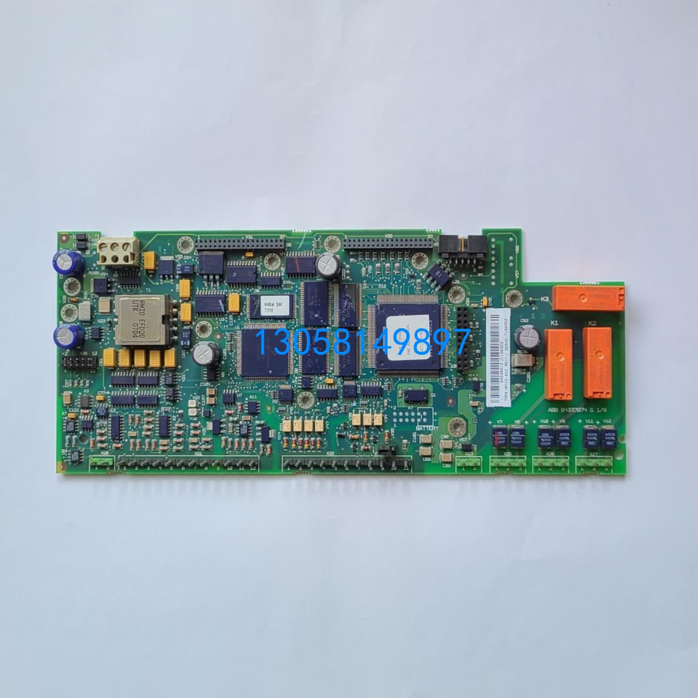 RMIO-01C REV:J SERNO:7190352  ABB变频器ACS800系列IO控制板