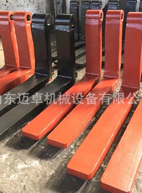 铲车改叉车加长货叉5吨电动叉车货叉挂钩式货叉柴油叉车货叉