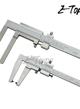 刹车片刹车盘游标卡尺0-600.1mm磨损厚度测量尺爪长50mm