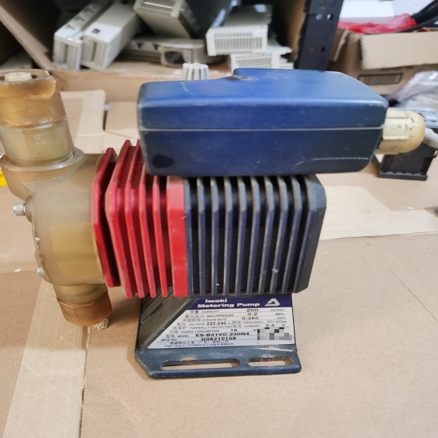【请询价】IWAKI易威奇计量泵 ES-B31VC-230N4 220