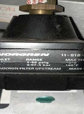 诺冠NORGREN精密调压阀11-818-100产地英【卡奥电子】