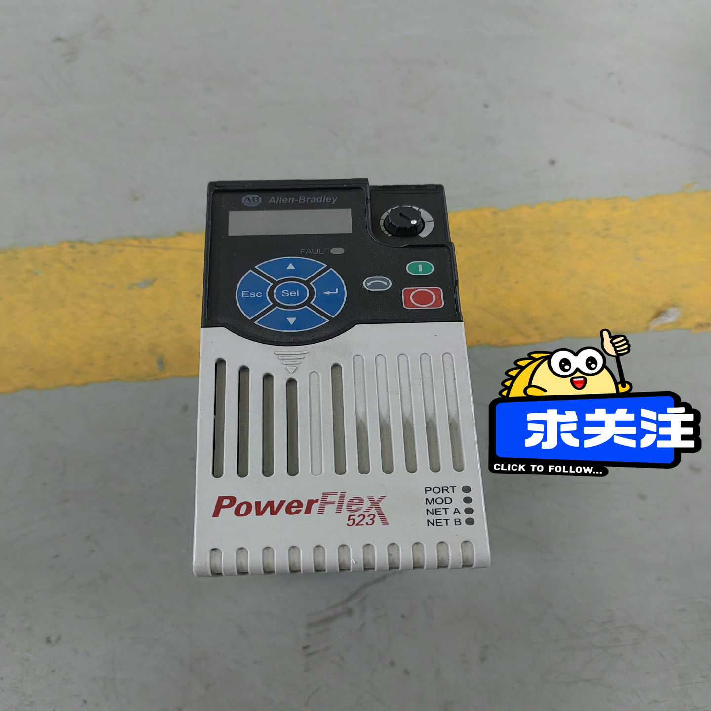 AB变频器25A-D4P0N104 1.5KW 380V实物(通通配件）