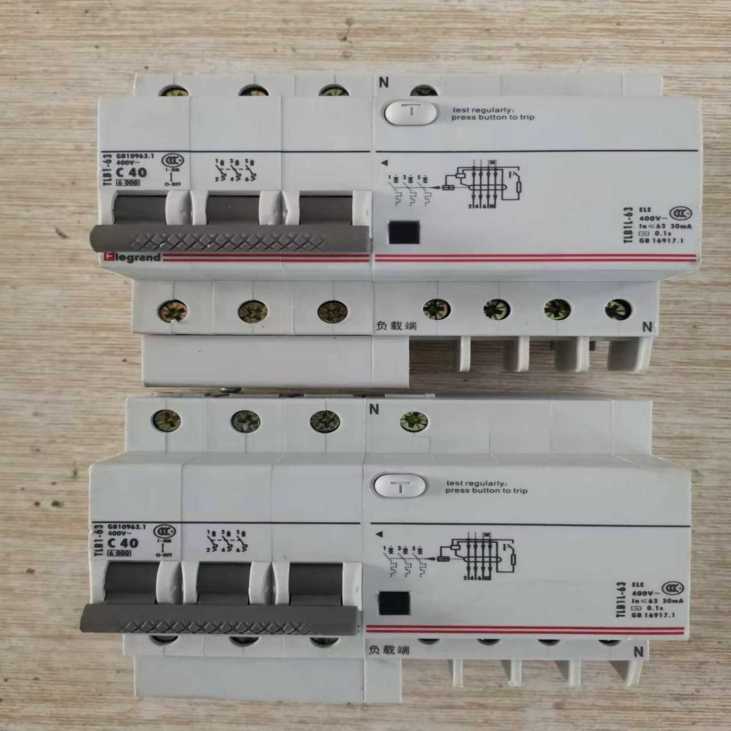 TCL罗格朗TLB1-63系列3p+N漏电保护器~询价