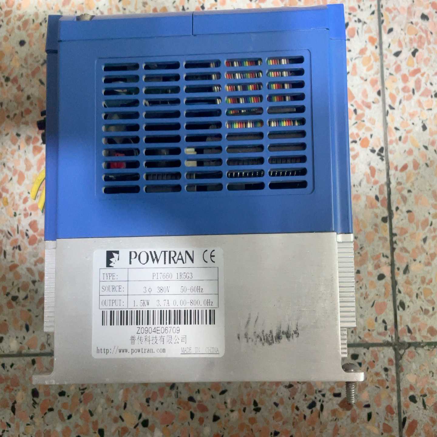 咨询-普传变频器Pl7660-1R5G3，功能正常