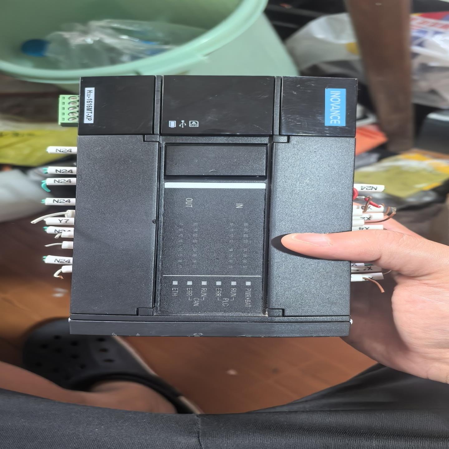 汇川PLCH3U-1616MT-XP，主机程序传不进去，议价