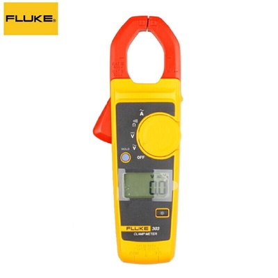 福禄克FLUKE303交流钳形表F305钳型电流表高精度数字钳形万用表