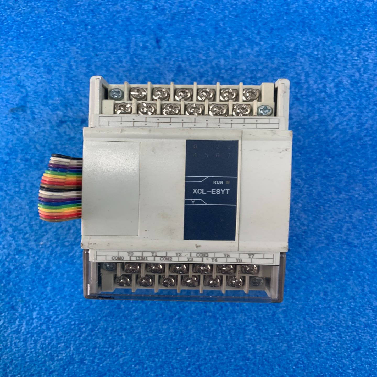 询价信捷PLC扩展模块 XCL-E8YT,成色如图所示,功能~可接维修