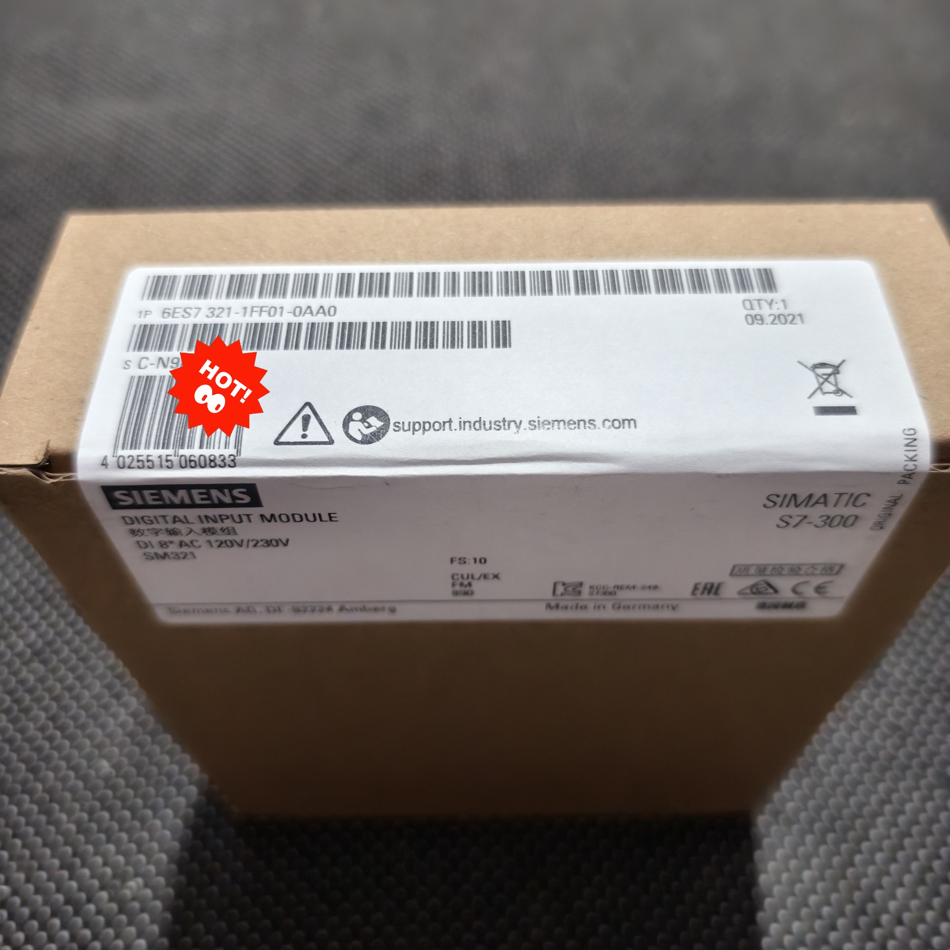 【请询价】6ES7321-1FF01-0AA0