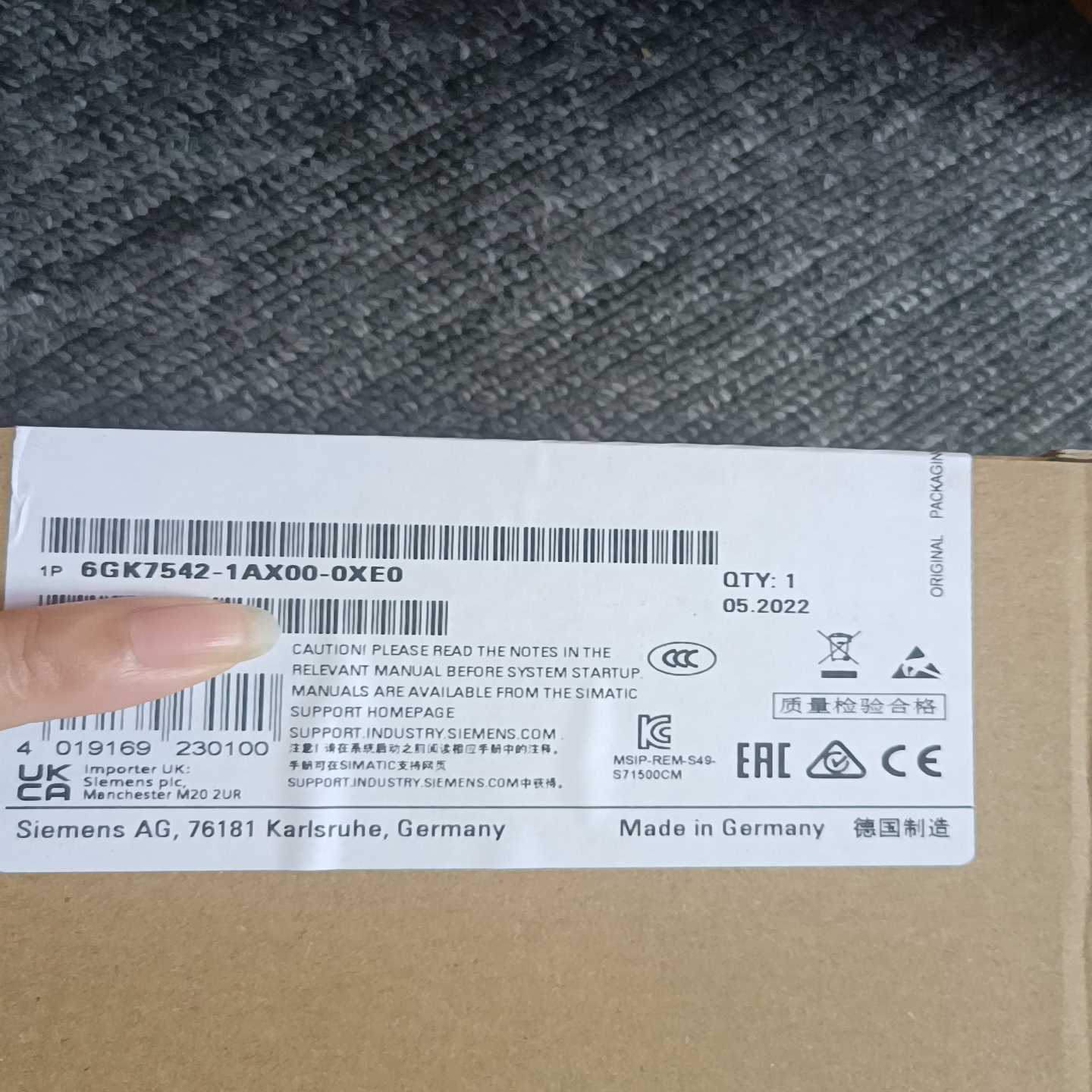 6GK7542-1AX00-0XE0保内不含税~询价