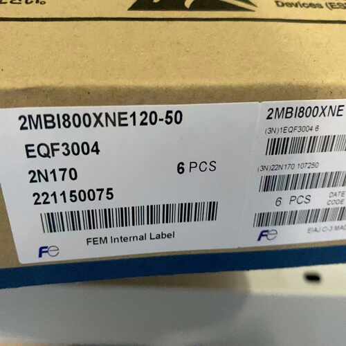 2MBI800XNE120-50 富士 有18个  IGBT~询价