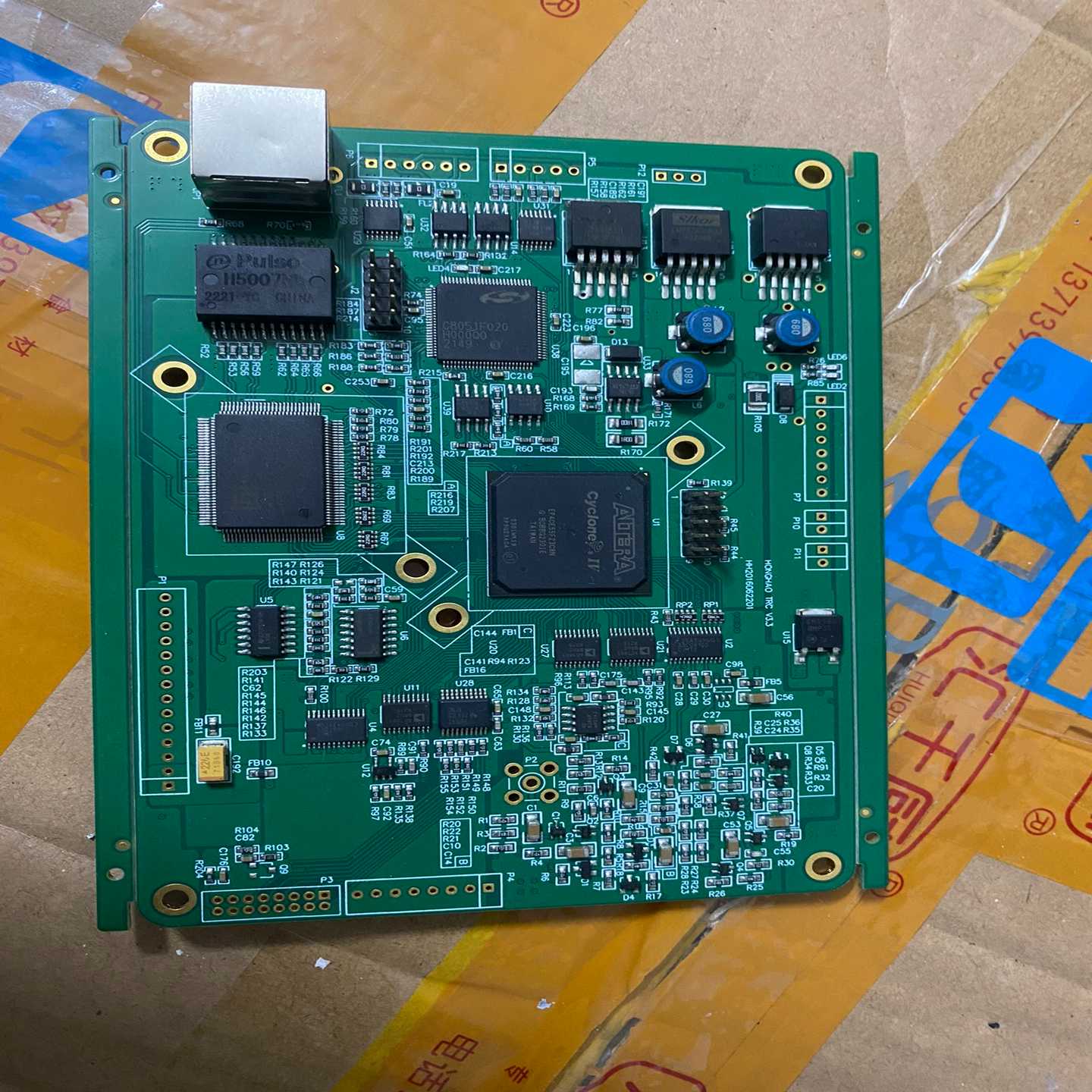 【星慕电子】EP4CE55F23C8N  整板正反面