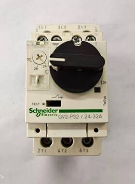配件施耐德原装进口马达保护器电动机热磁断路器GV2-P32P14P1议价