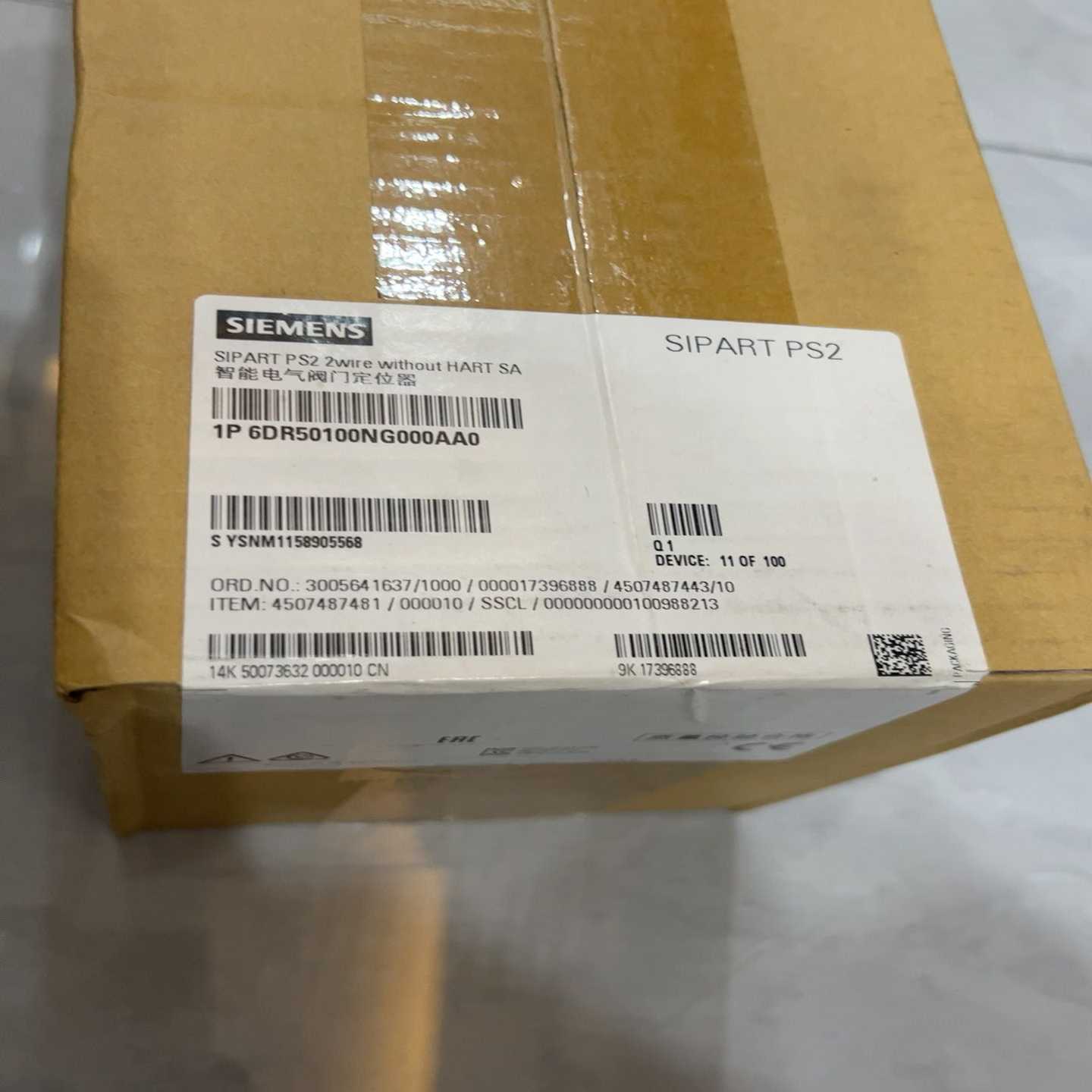 6DR5010-0NG00-0AA0阀门定位器询价