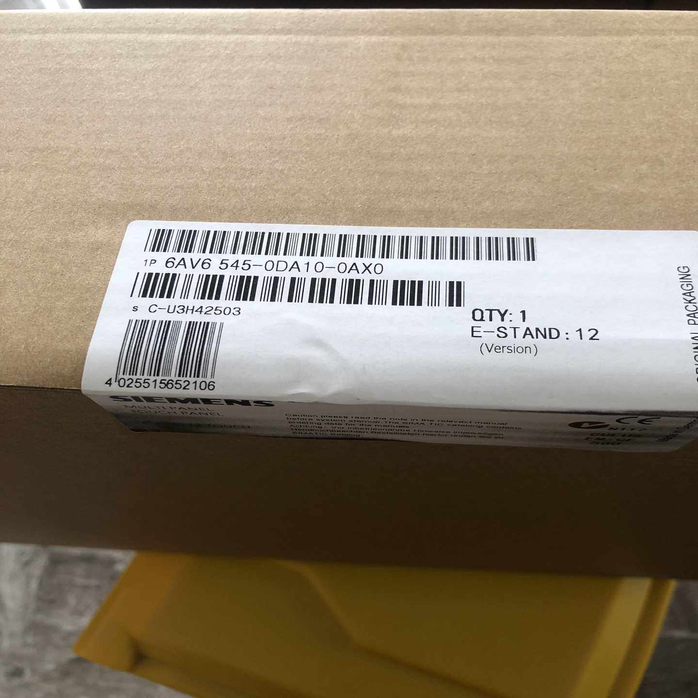 (工仔机械）6AV6545-0DA10-0AX0