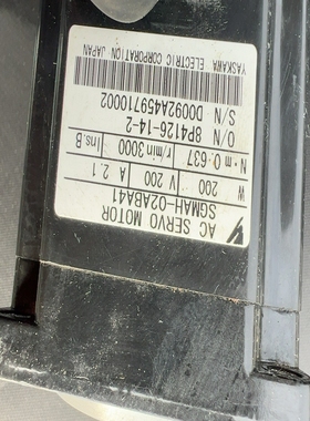 询价~SGMAH-02ABA41安川电机 ，200W.件，
