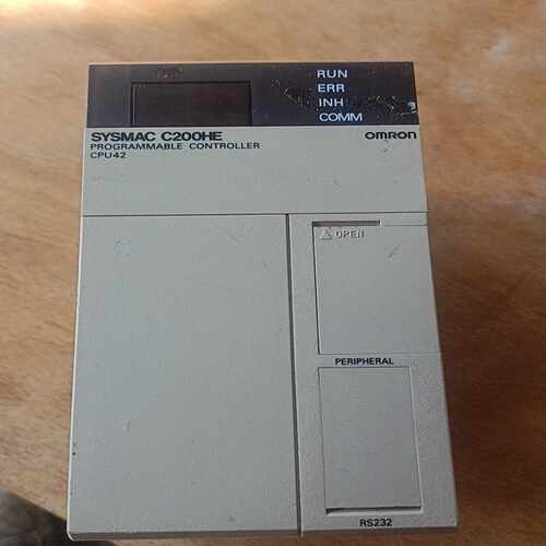 Omron/ plc cpu c200he-cpu42（电子设备）