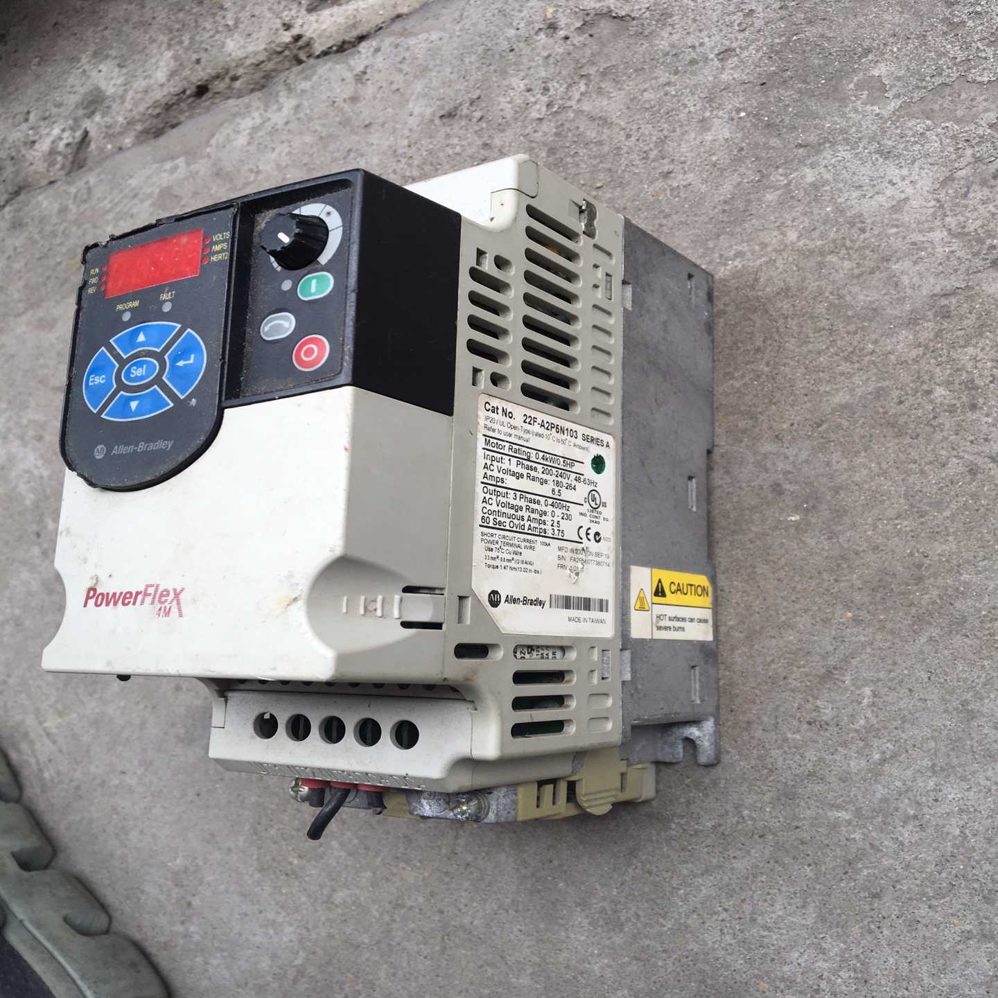 （议价）AB变频器，22F-A2P503，图片实物拍摄，功能完好