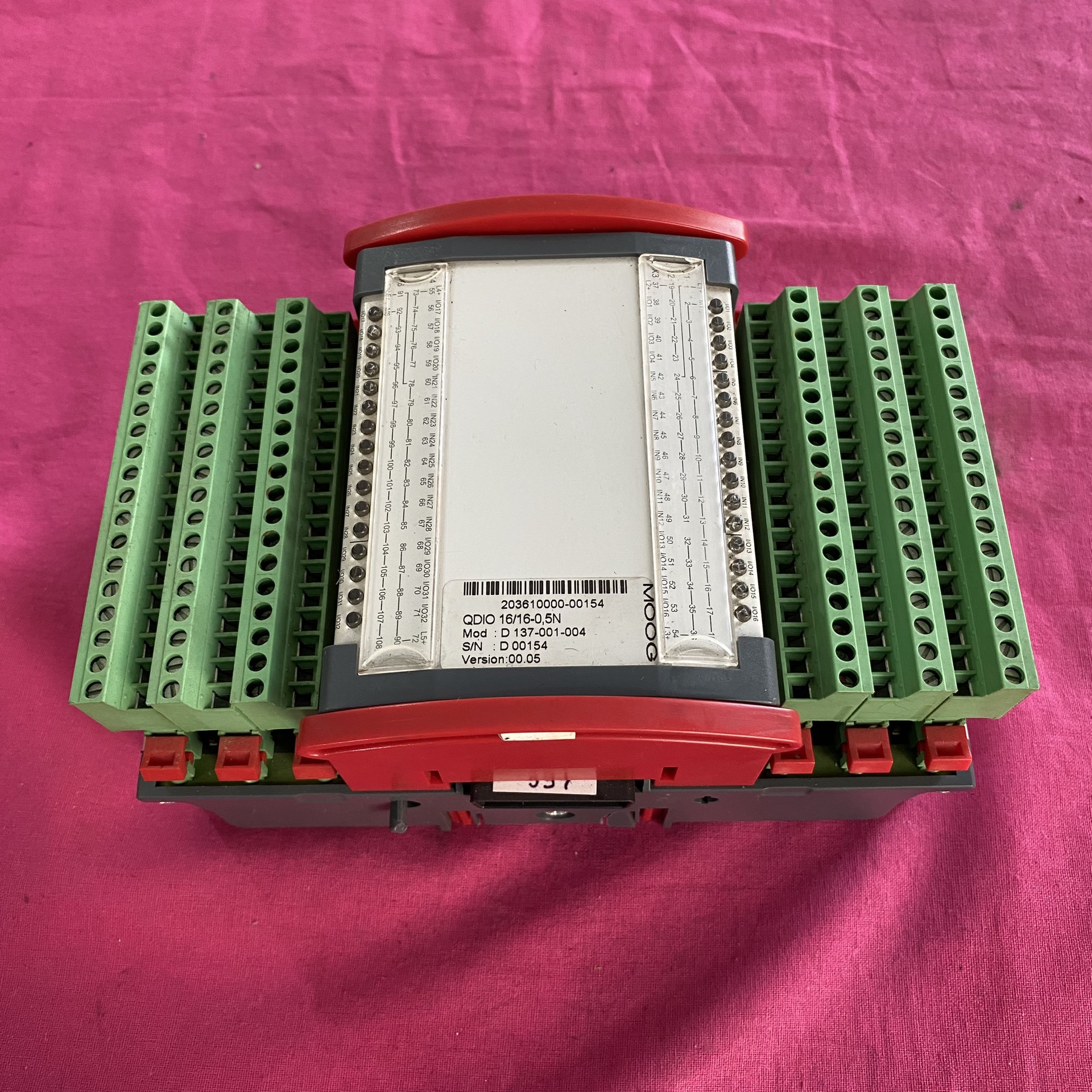 MOOG控制模块D137-001-004，QDIO16-询价客服