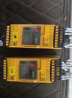 拆机皮尔兹安全继电器二个，己出一个，编号772000，拆机包--议价