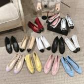 绒面蝴蝶结平底小皮鞋 女2025春季 浅口单鞋 小香家芭蕾舞鞋