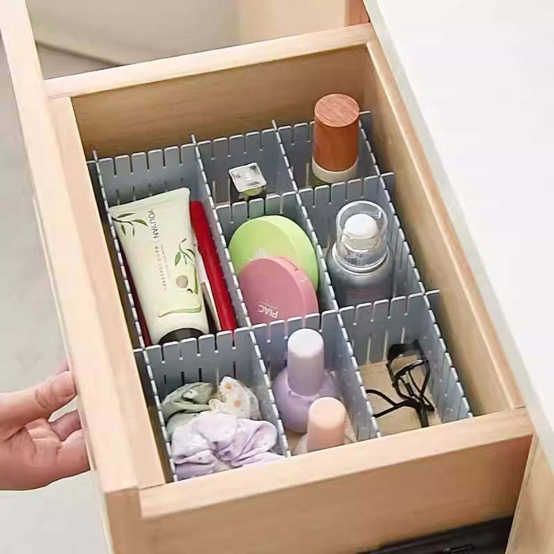 抽屉收纳分隔板整理格子片袜子分区隔断分割挡板自由组合衣柜神器,收纳整理,整理隔板,淘宝优惠券,粉丝福利购,淘宝优惠卷