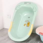 婴儿洗澡盆浴盆宝宝初生宝宝加厚大号家用儿童可坐躺沐浴盆浴桶新
