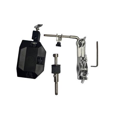 架子鼓配件大全乐器架子鼓配件牛铃镲加高架加高重叠支臂配件