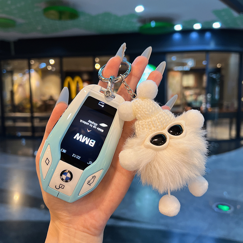 适用宝马液晶钥匙套新7系740730li 5系530le壳X5X7X6扣6系630gt包