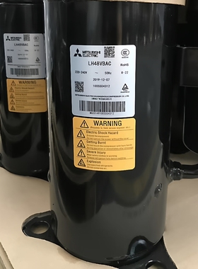 三菱3P空调压缩机LH42 LH45 LH48VBAC LH48VBGC LH48YBAC LH53YBA