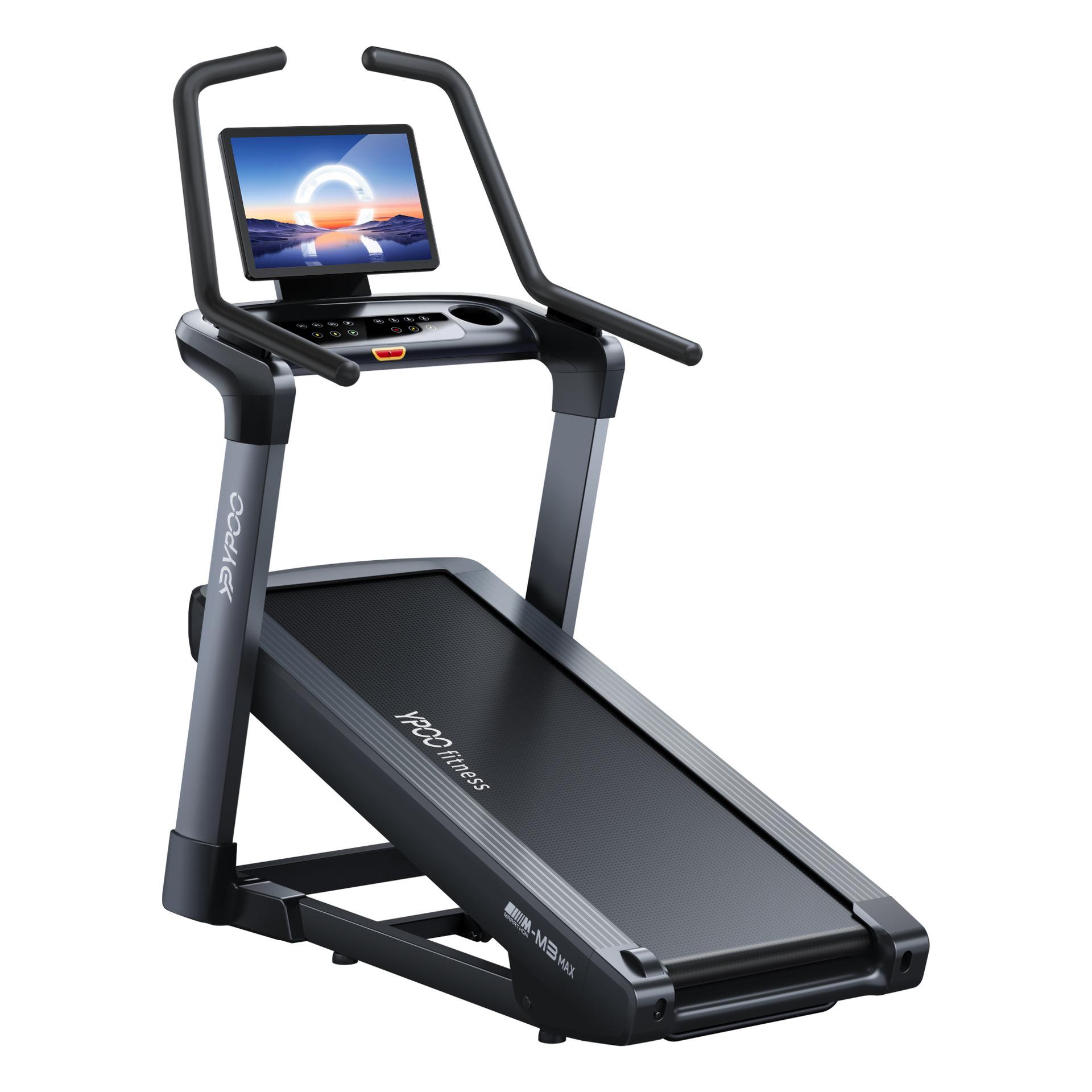 YPOO易跑M3max马拉松跑步机家用智能爬坡减震室内 健身房器材