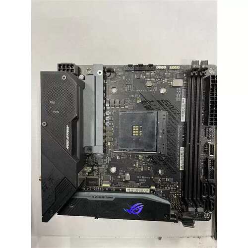 议价华硕b550i 主板 itx版型17?17cm 挡板在 天线可开票