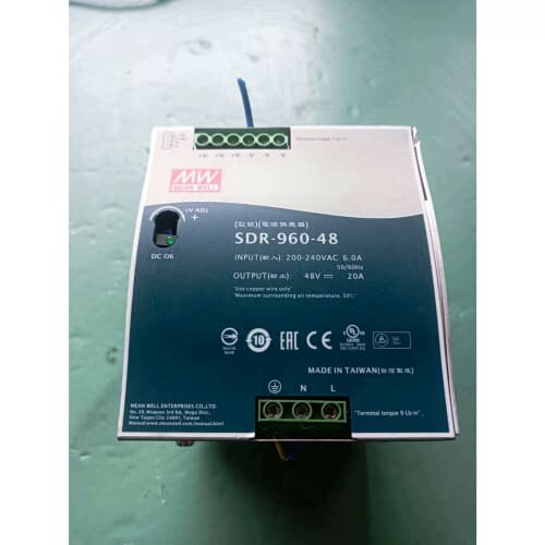 【议价】明纬电源供应器SDR-960-48开关电源48v 20A，原